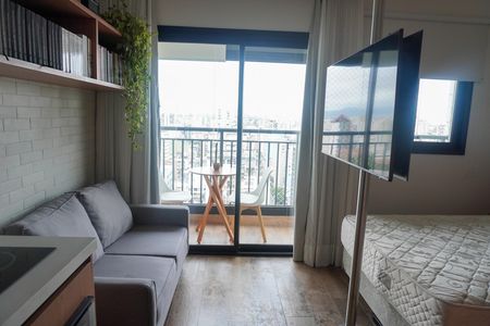 Studio para alugar com 26m², 1 quarto e sem vaga