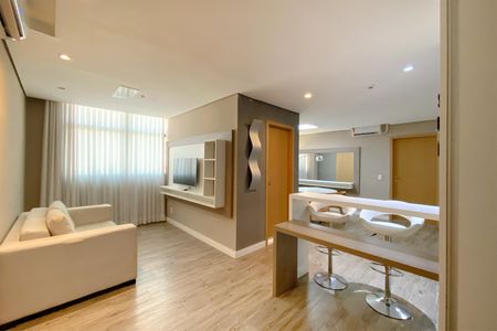 Sala de apartamento à venda com 1 quarto, 52m² em Luxemburgo, Belo Horizonte