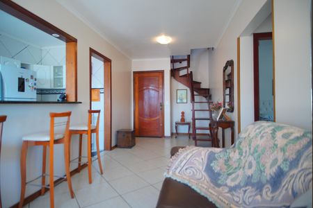 Sala de apartamento à venda com 3 quartos, 140m² em São Sebastião, Porto Alegre