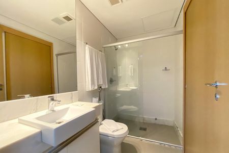 Studio à venda com 62m², 1 quarto e sem vaga Studio à venda com 62m², 1 quarto e sem vagaBanheiro da Semi suite