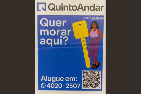 Apartamento para alugar com 27m², 1 quarto e sem vagaPlaca