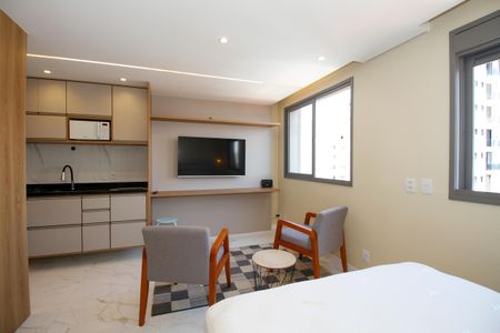 Studio de kitnet/studio para alugar com 1 quarto, 25m² em Pinheiros, São Paulo