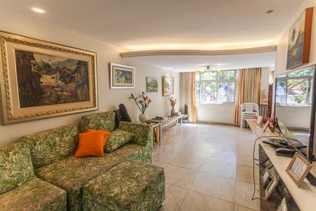 Sala  de apartamento à venda com 4 quartos, 269m² em Lourdes, Belo Horizonte