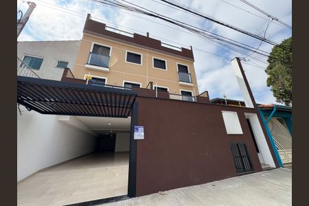 Apartamento para alugar com 45m², 2 quartos e 1 vagaFachada + plaquinha
