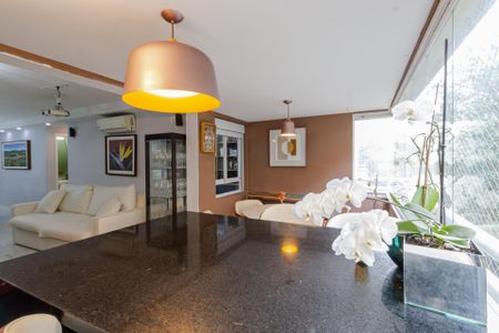 Varanda Gourmet de apartamento à venda com 4 quartos, 141m² em Morumbi, São Paulo