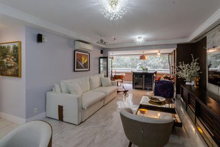 Sala de apartamento à venda com 4 quartos, 141m² em Morumbi, São Paulo