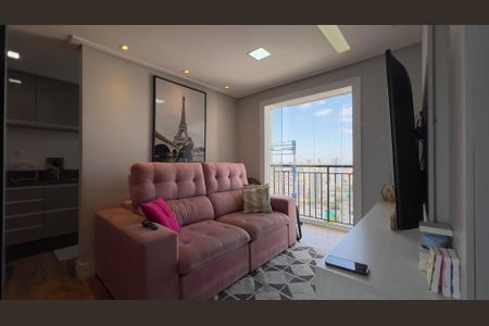 Sala de apartamento à venda com 2 quartos, 54m² em Vila Paulista, Guarulhos