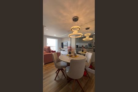 Sala de Jantar de apartamento à venda com 2 quartos, 54m² em Vila Paulista, Guarulhos