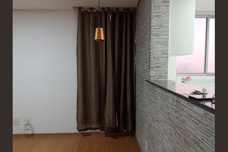 Sala  de apartamento à venda com 2 quartos, 45m² em Chácara Cotia, Contagem