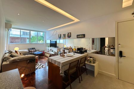 Sala de apartamento para alugar com 3 quartos, 70m² em Gávea, Rio de Janeiro