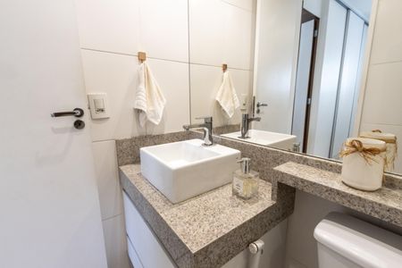 Apartamento à venda com 43m², 1 quarto e 1 vaga Apartamento à venda com 43m², 1 quarto e 1 vagaBanheiro da Suíte