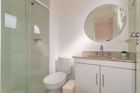 Apartamento à venda com 94m², 3 quartos e 1 vaga Apartamento à venda com 94m², 3 quartos e 1 vagaBanheiro da Suíte