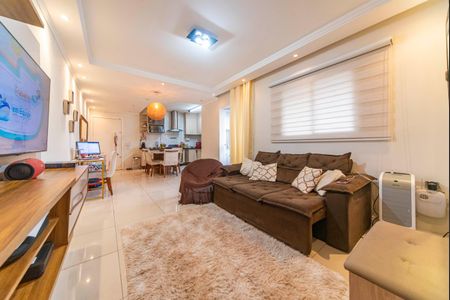 Sala de apartamento à venda com 2 quartos, 68m² em Vila Humaita, Santo André