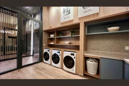 Studio à venda com 48m², 1 quarto e sem vaga Studio à venda com 48m², 1 quarto e sem vagaLavanderia