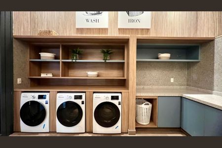 Studio à venda com 48m², 1 quarto e sem vaga Studio à venda com 48m², 1 quarto e sem vagaLavanderia