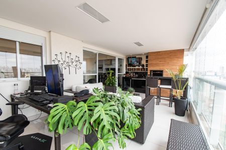 Varanda da Sala de apartamento à venda com 2 quartos, 106m² em Cambuci, São Paulo