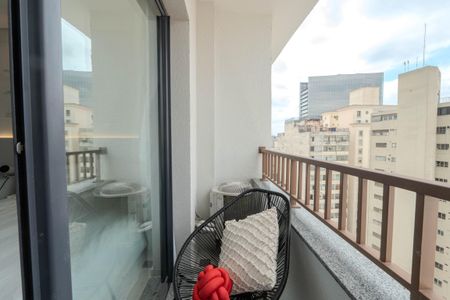 Studio para alugar com 24m², 1 quarto e 1 vagaSacada