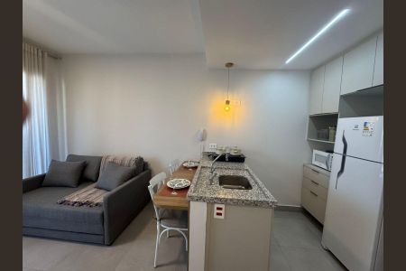 Apartamento para alugar com 37m², 1 quarto e 1 vaga