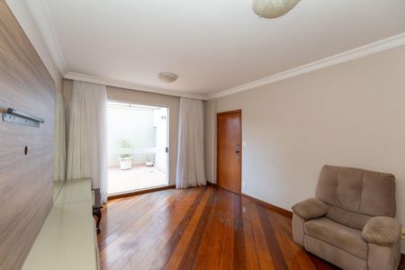 Sala de apartamento à venda com 3 quartos, 194m² em Caiçara-adelaide, Belo Horizonte