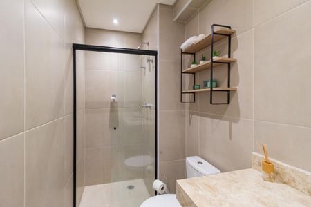 Apartamento para alugar com 52m², 2 quartos e 1 vaga Apartamento para alugar com 52m², 2 quartos e 1 vagaBanheiro