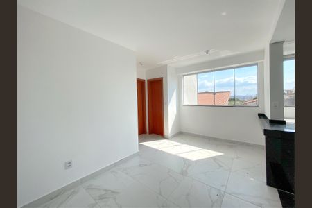 Sala/Cozinha de apartamento à venda com 2 quartos, 60m² em Santa Branca, Belo Horizonte