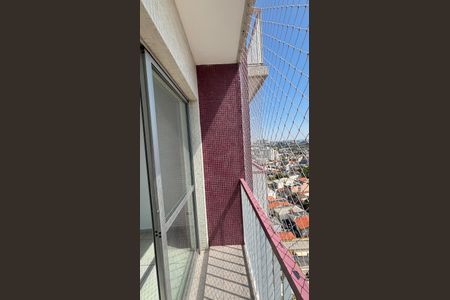 Varanda da Sala de apartamento para alugar com 3 quartos, 77m² em Vila Sao Pedro, Santo André