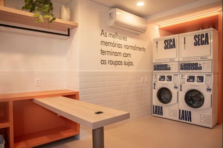 Apartamento para alugar com 39m², 1 quarto e sem vagaÁrea comum - Lavanderia