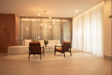 Apartamento para alugar com 115m², 3 quartos e 2 vagasHall social