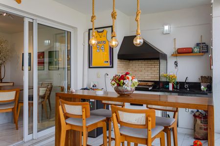 Varanda gourmet de apartamento à venda com 4 quartos, 159m² em Água Branca, São Paulo
