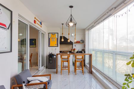 Varanda gourmet de apartamento à venda com 4 quartos, 159m² em Água Branca, São Paulo