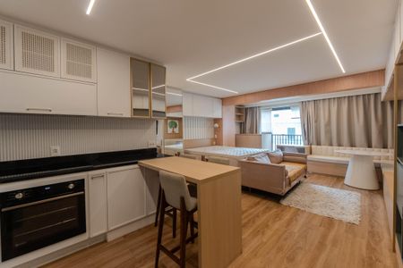 Studio para alugar com 42m², 1 quarto e 1 vagaStudio