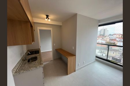 Sala/Cozinha de apartamento para alugar com 1 quarto, 27m² em Jardim São Paulo, São Paulo