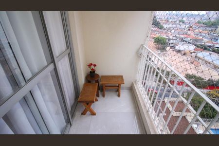 Apartamento à venda com 64m², 3 quartos e 1 vagaVaranda