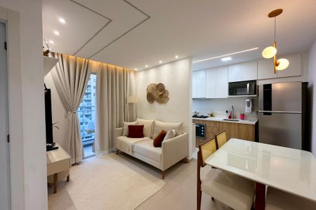 Sala de apartamento à venda com 2 quartos, 44m² em Santo Cristo, Rio de Janeiro