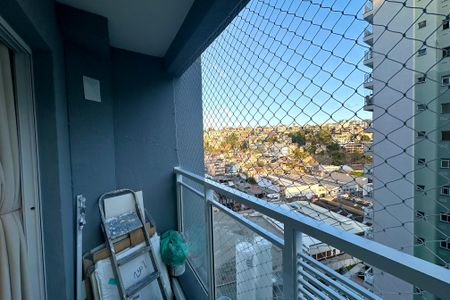 Varanda de apartamento à venda com 2 quartos, 44m² em Santo Cristo, Rio de Janeiro