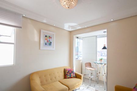 Sala de apartamento à venda com 3 quartos, 86m² em Castelo, Belo Horizonte