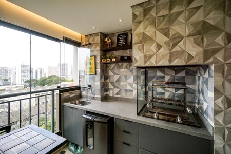 Apartamento à venda com 84m², 3 quartos e 2 vagasChurrasqueira