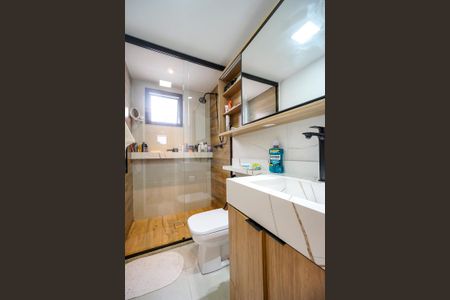 Apartamento à venda com 84m², 3 quartos e 2 vagasBanheiro da suíte