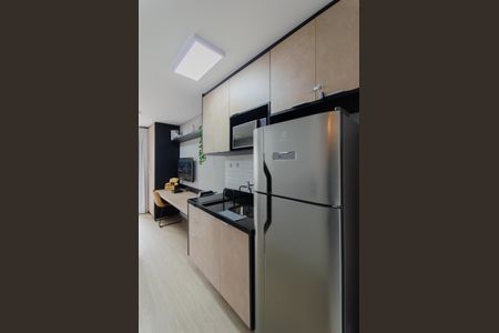 Cozinha de kitnet/studio à venda com 1 quarto, 26m² em Vila Mariana, São Paulo