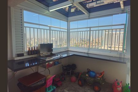 Varanda de apartamento à venda com 3 quartos, 110m² em Vila Centenario, São Paulo