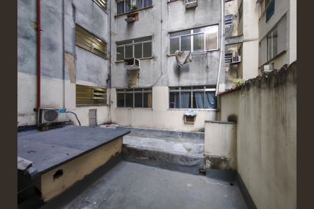 Vista da Sala de apartamento à venda com 1 quarto, 45m² em Maracanã, Rio de Janeiro