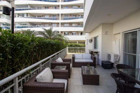 Varanda de apartamento à venda com 3 quartos, 124m² em Recreio dos Bandeirantes, Rio de Janeiro