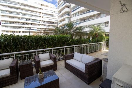 Varanda de apartamento à venda com 3 quartos, 124m² em Recreio dos Bandeirantes, Rio de Janeiro