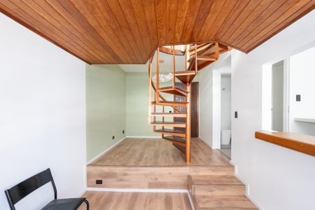 Sala de apartamento à venda com 1 quarto, 60m² em Vila Clementino, São Paulo