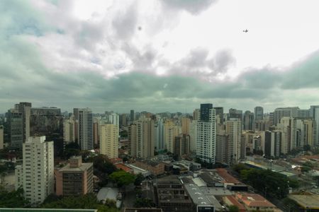 Vista da Varanda de kitnet/studio para alugar com 1 quarto, 32m² em Vila Olímpia, São Paulo