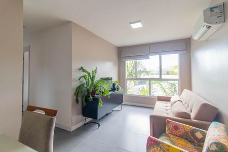 Sala de apartamento à venda com 3 quartos, 71m² em Cavalhada, Porto Alegre