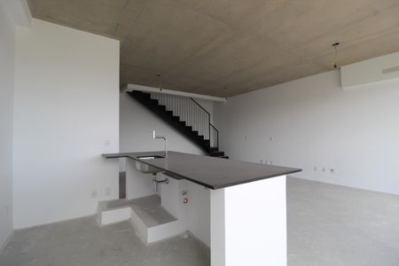 Apartamento à venda com 115m², 1 quarto e 2 vagasSala/Cozinha