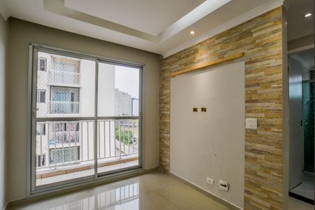 Sala de apartamento à venda com 2 quartos, 51m² em Vila Homero Thon, Santo André