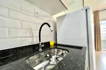 Studio para alugar com 25m², 1 quarto e sem vagaCozinha