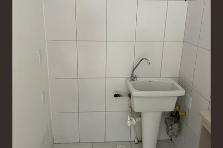 Cozinha de apartamento para alugar com 2 quartos, 33m² em Vila Pierina, São Paulo